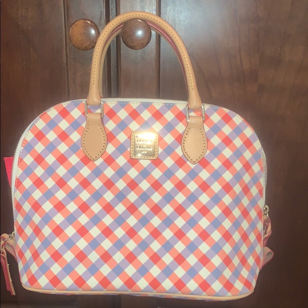 Dooney & Bourke Orange and Purple Purse